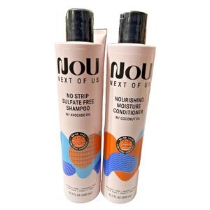 NoU Next Of Us Shampoo & Conditioner 10.1oz Ea New‎
